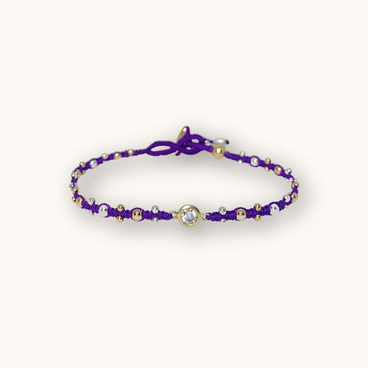 Rocky Bracelet Amethyst