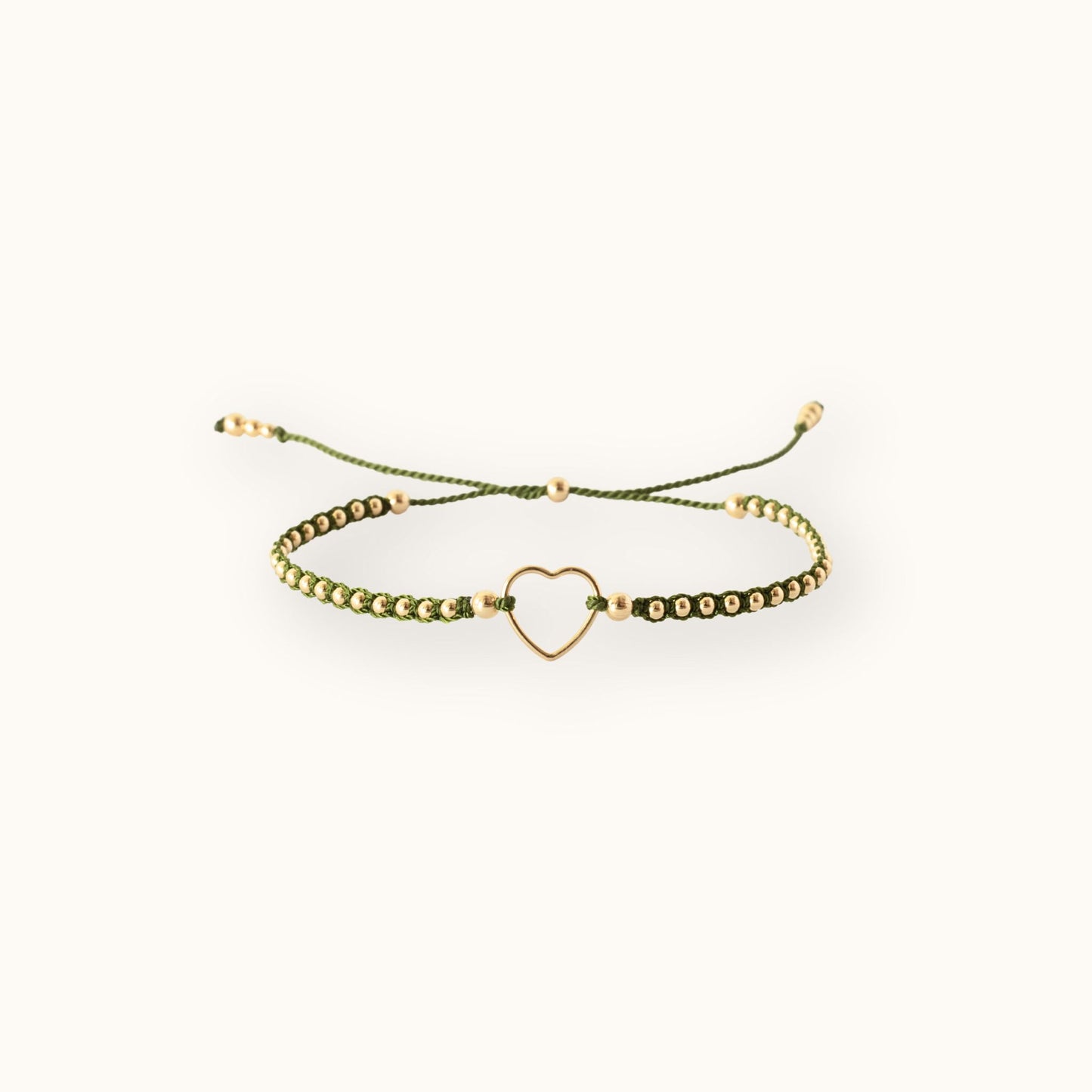 Adjustable Love Bracelet Olive