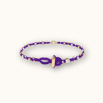 Rocky Bracelet Amethyst