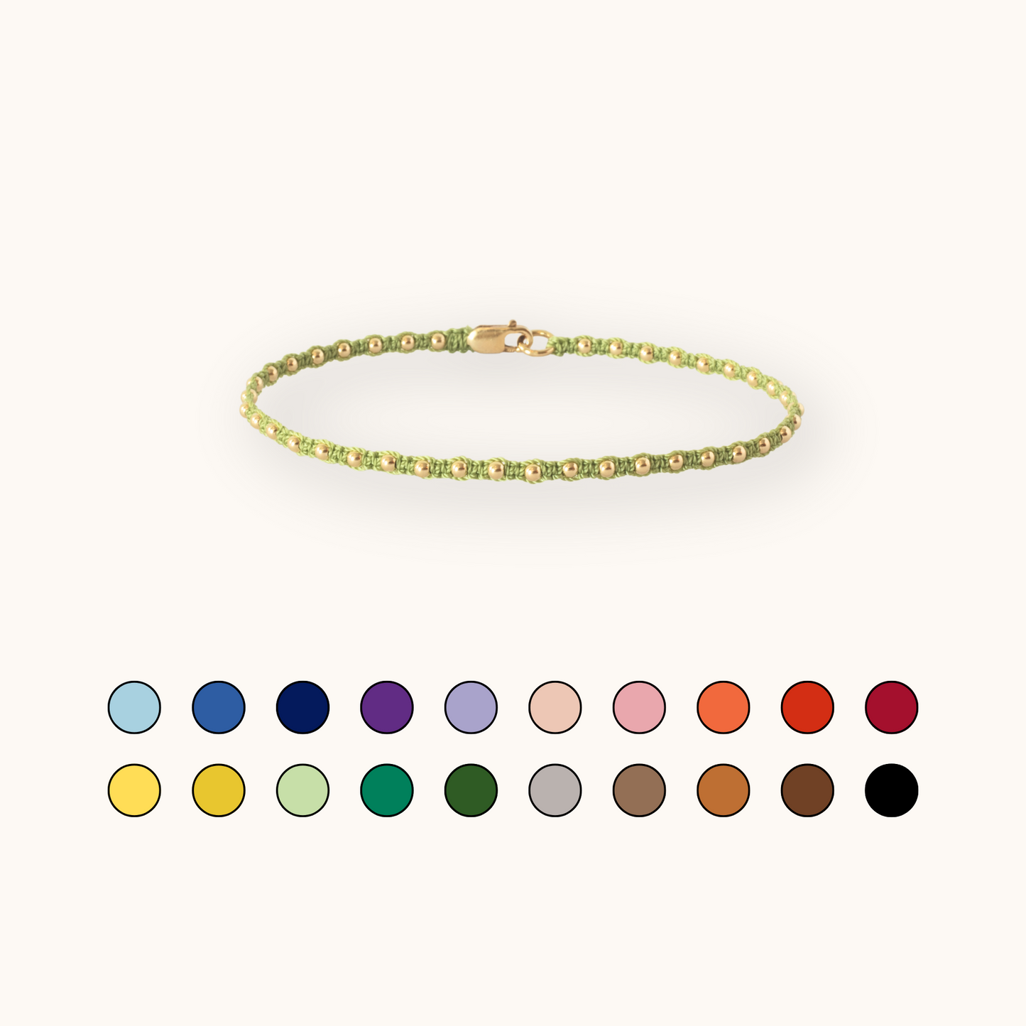 Mini Seed Bracelet Personalized Colors